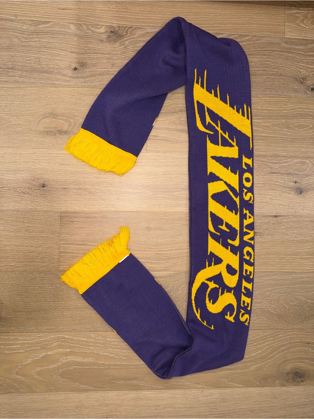 Los Angeles Lakers Purple & Gold Team Scarf